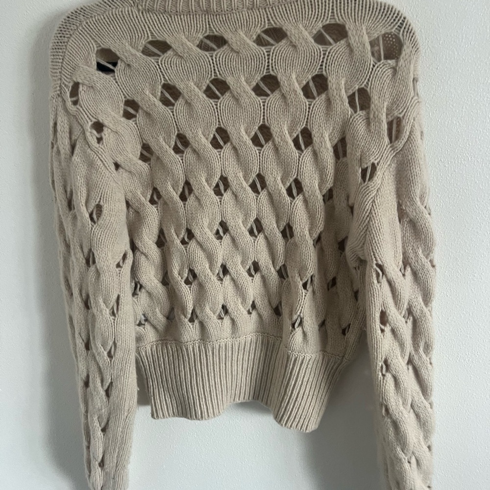 Stella Nova Open-Stitch Sweater, size medium - Picture 7 of 8